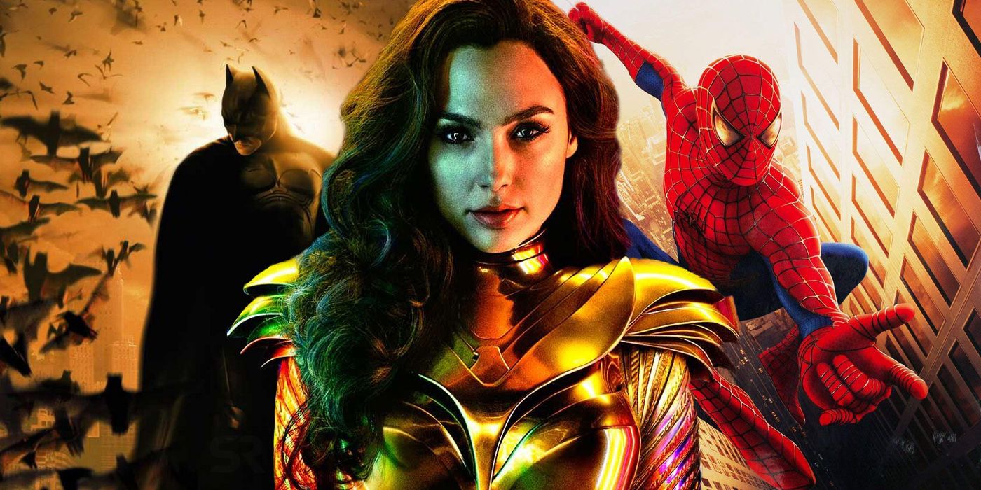 Wonder Woman Batman Spider-Man