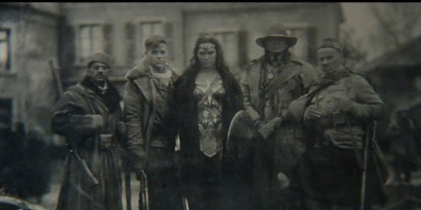Batman v Superman Wonder Woman Photo