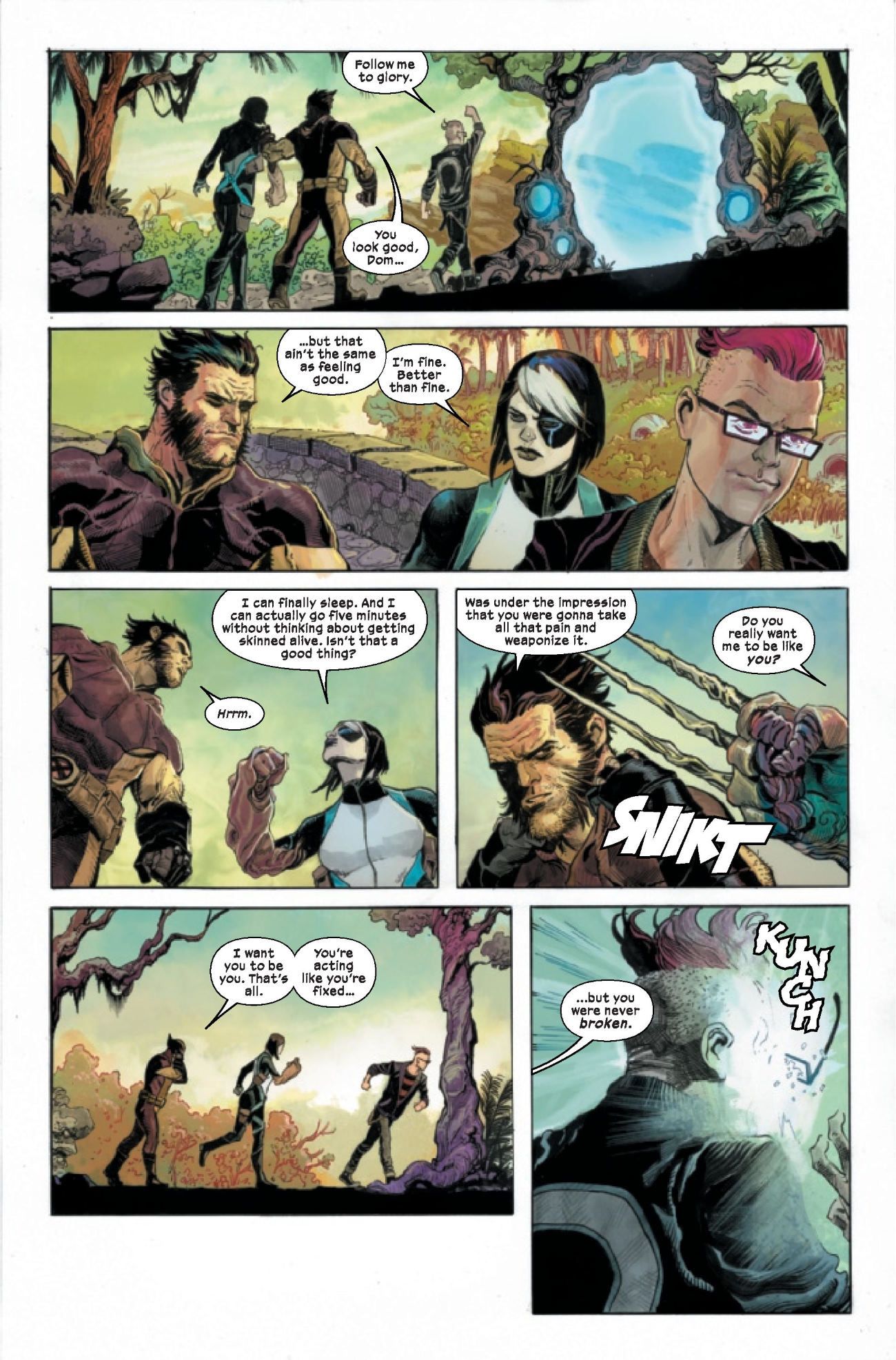 X-Force 9 Comic Preview 1