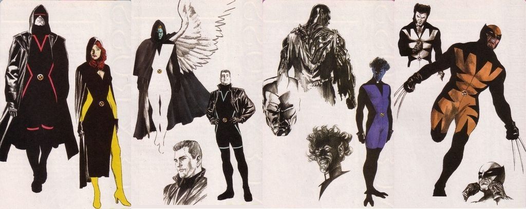 X-Men Alex Ross Designs