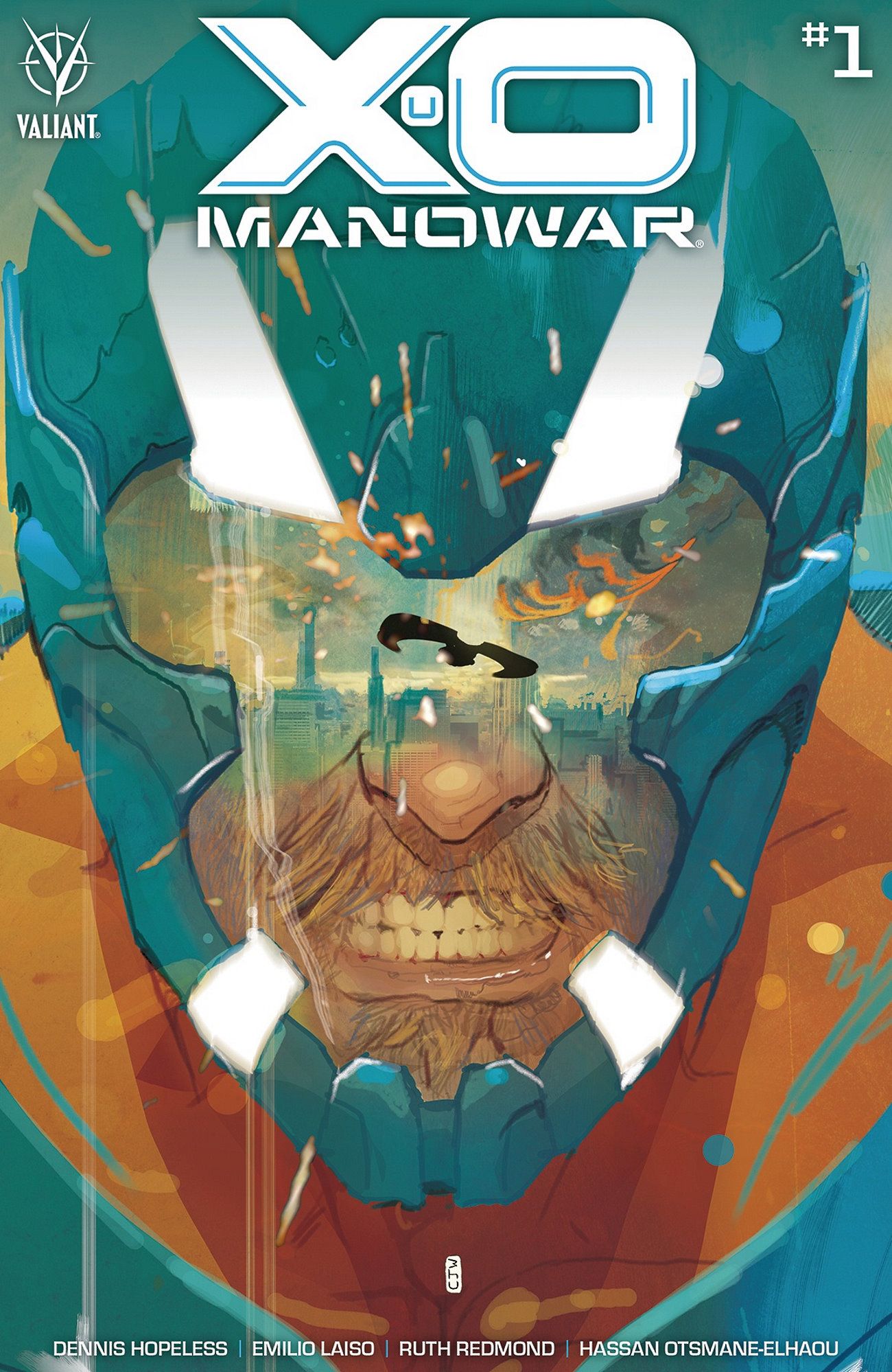 X-O Manowar Valiant Comic Cover