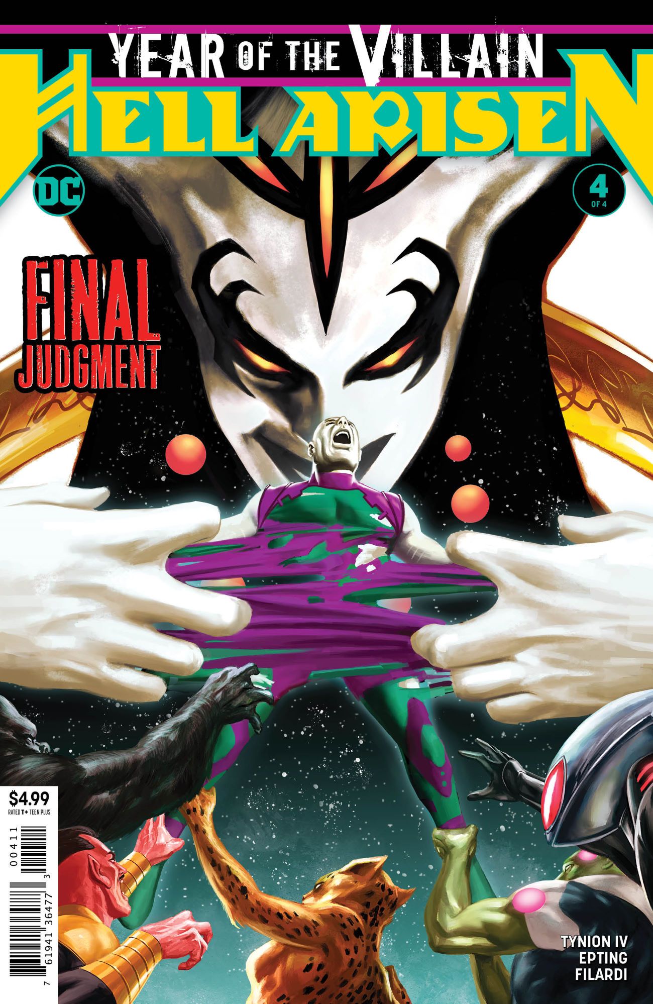 Year of Villain Hell Arisen 4 Cover