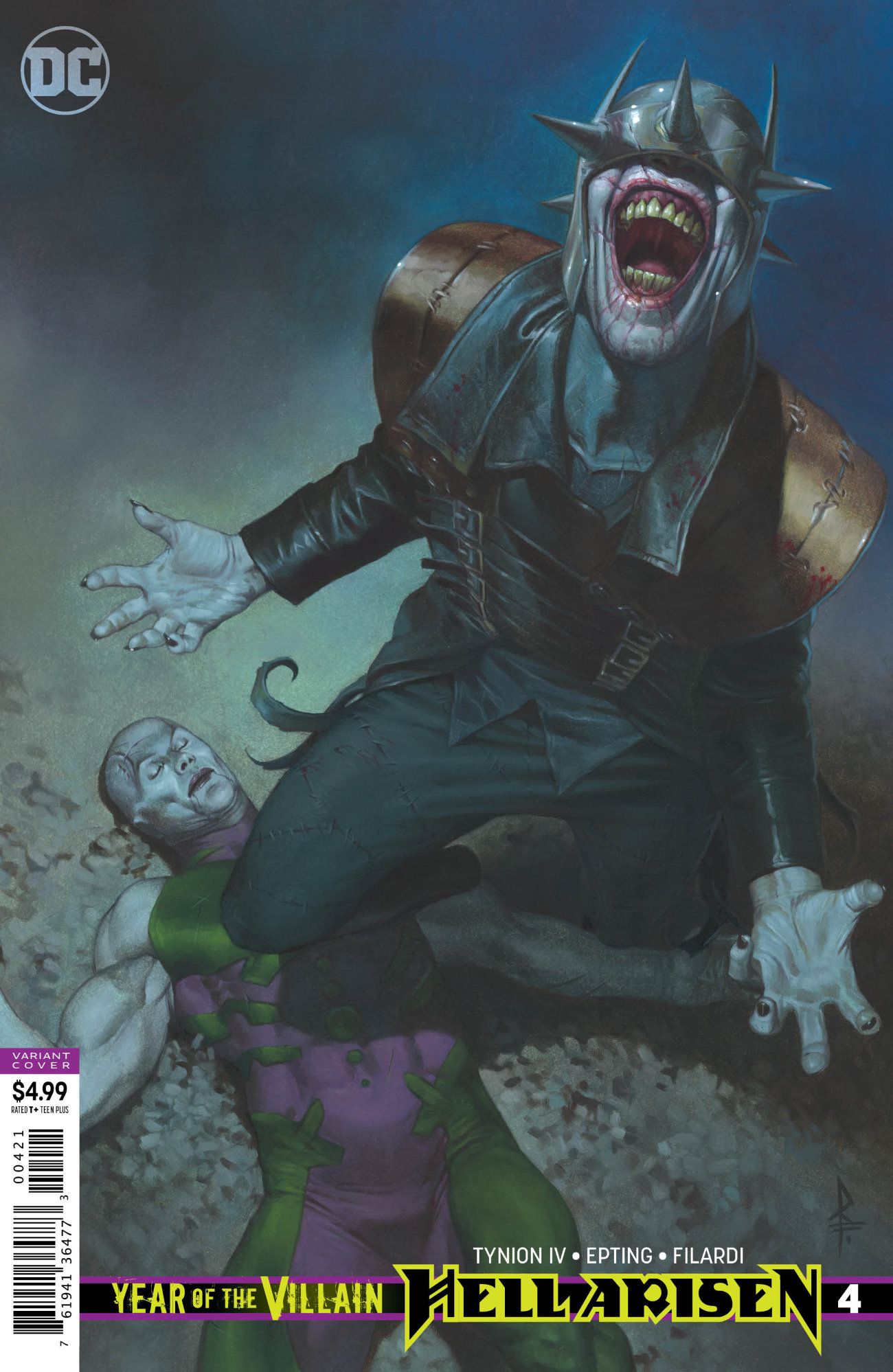 Year of Villain Hell Arisen 4 Variant Cover
