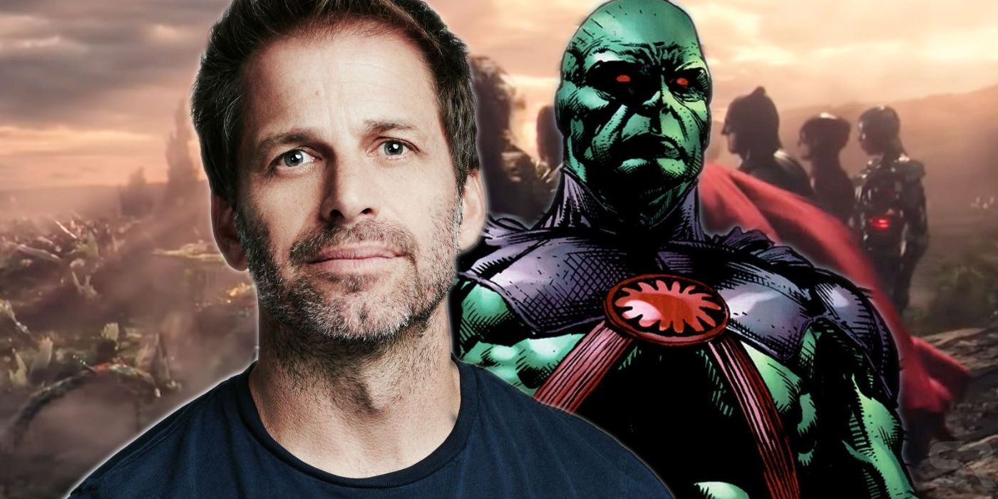 Zack Snyder Justice League and Martian Manhunter