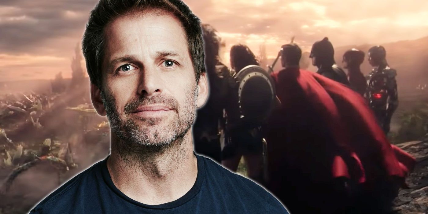 Zack Snyder and Justice League Team