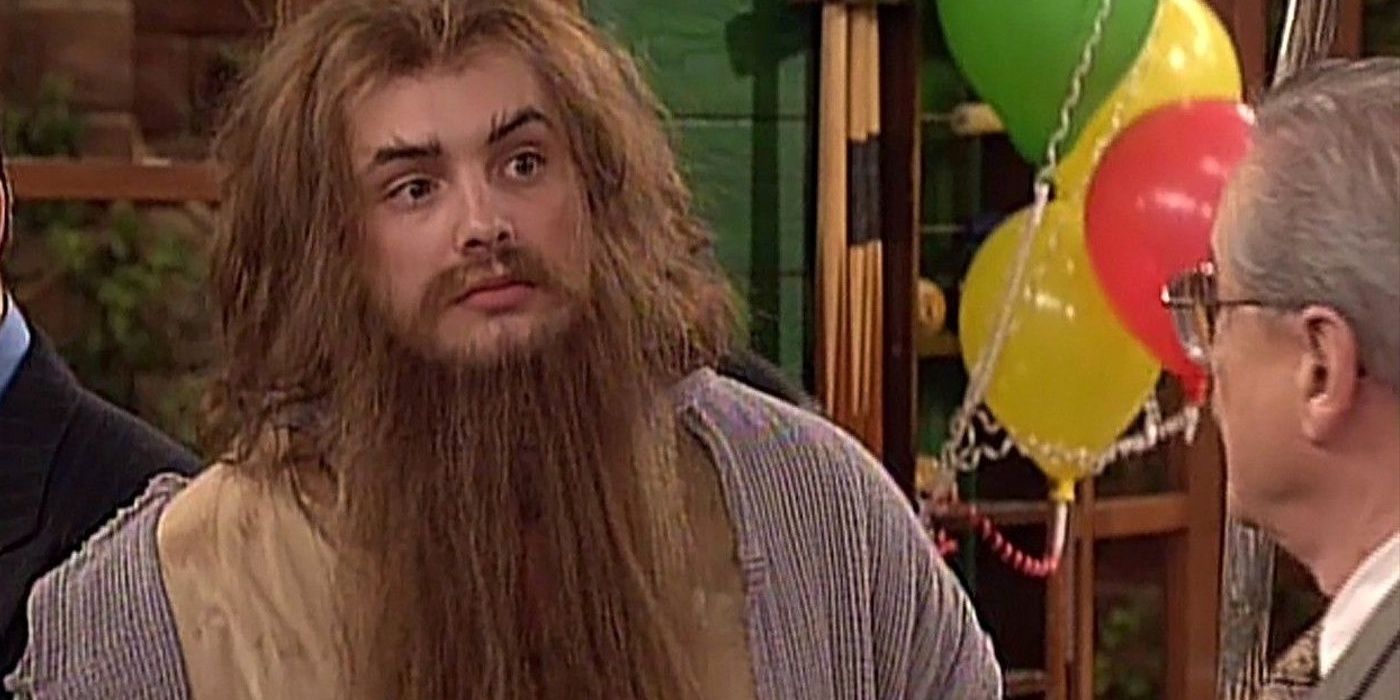 Eric in a silly costume on Boy Meets World