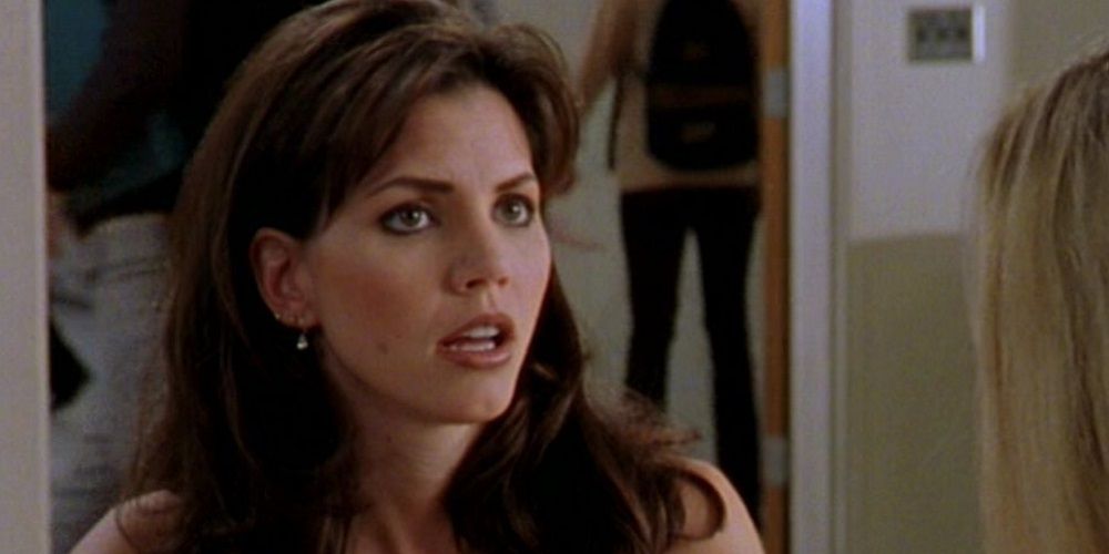 Cordelia looking surprised on Buffy The Vampire Slayer