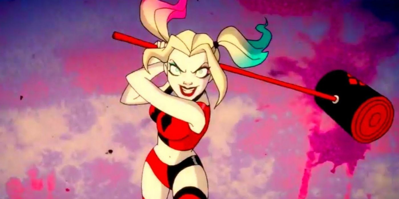 Arlequina, na série animada Harley Quinn 