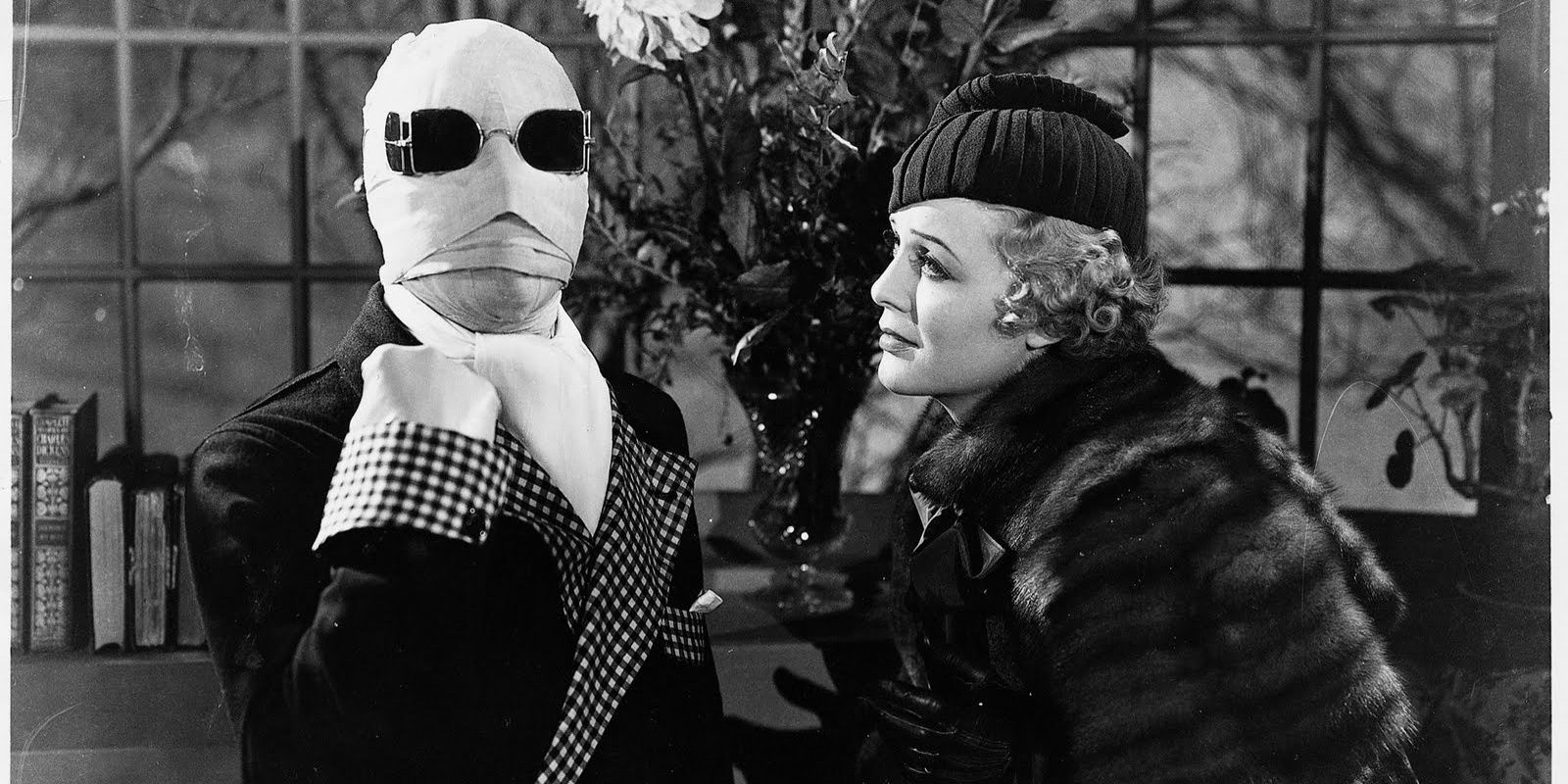 The Invisible Man with Flora Cranley in 1933's The Invisible Man