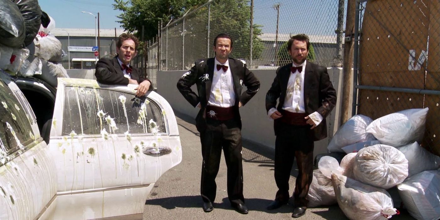 its always sunny the gang recycles their trash