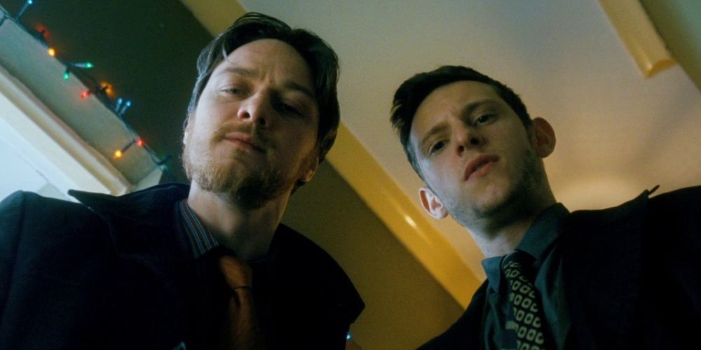 Filth (2013) James McAvoy and Jamie Bell