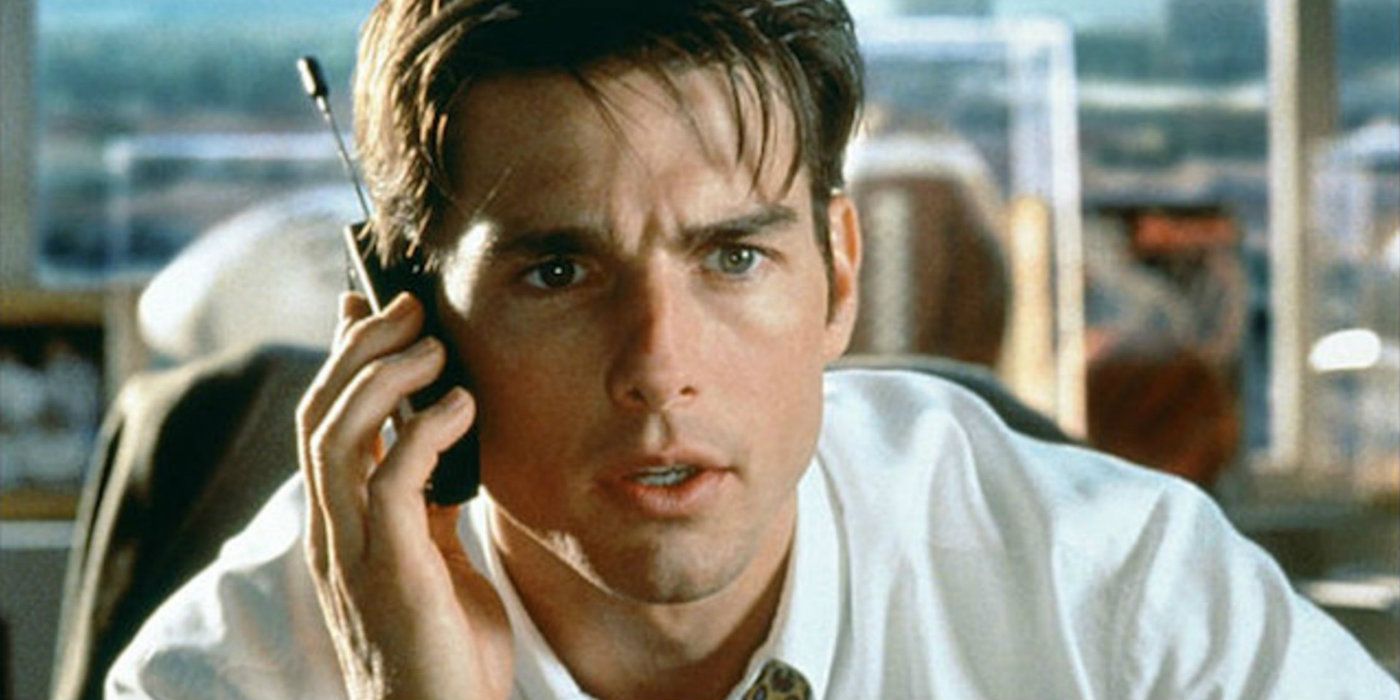 Jerry Maguire on the phone