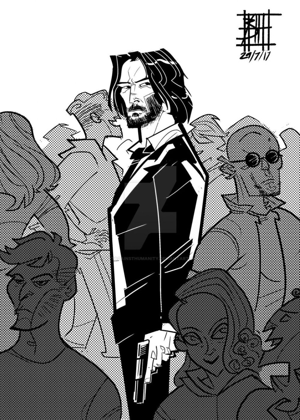 john wick BOTAGAINSTHUMANITY