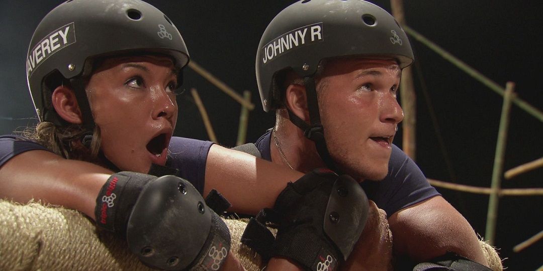 johnny-and-averey-in-the-dome on the challenge