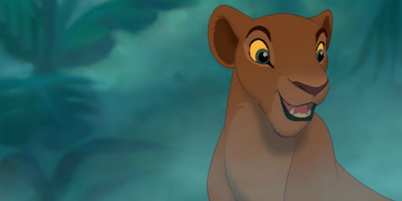 Nala in the animated Lion King movie