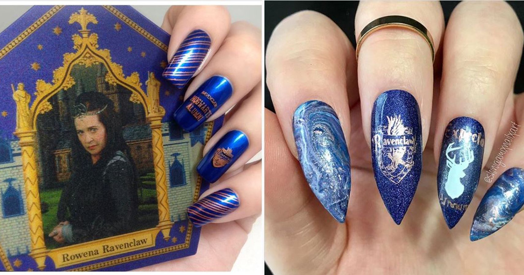 8. "Simple Harry Potter Nail Designs for Short Nails" - wide 8