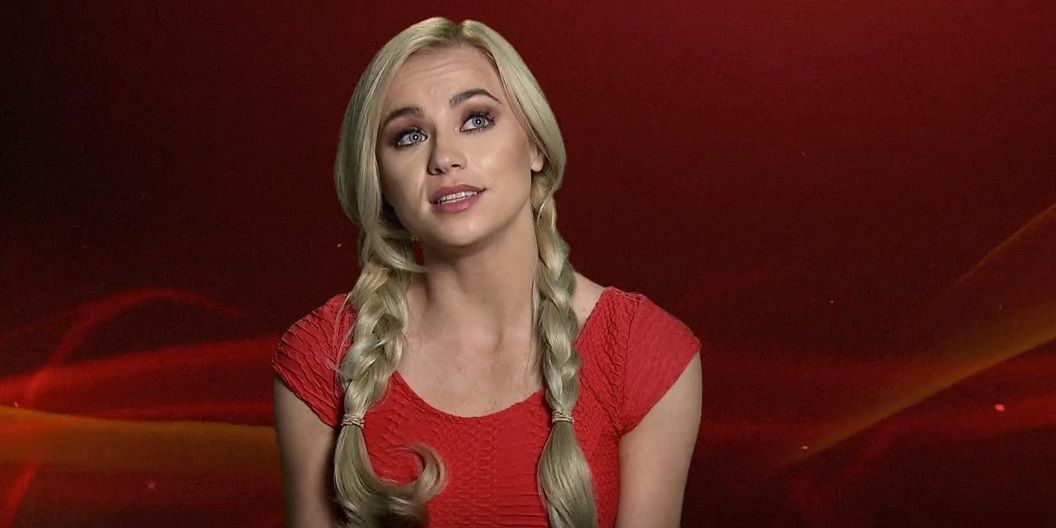 Melissa Reeves in a Challenge confessional