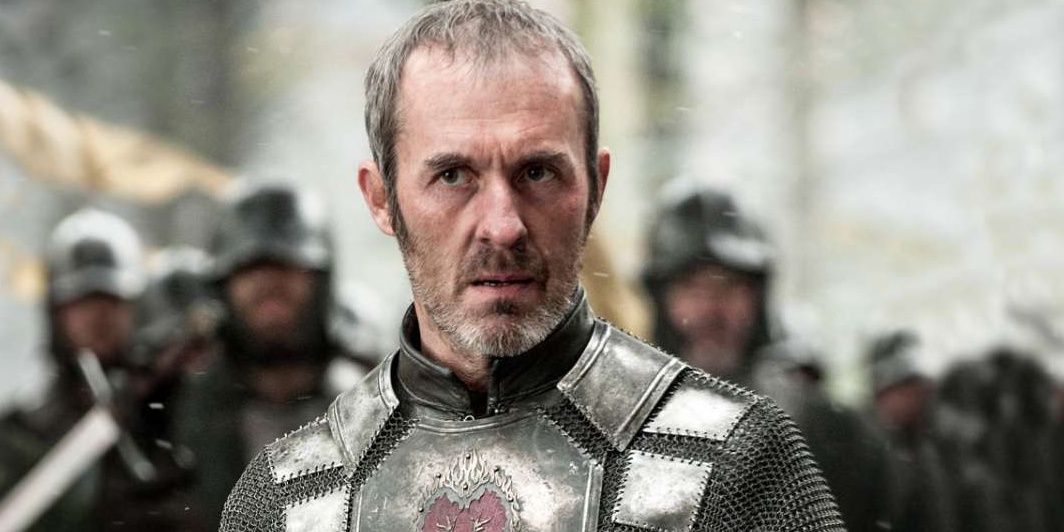 Stannis Baratheon looking serious in Game Of Thrones