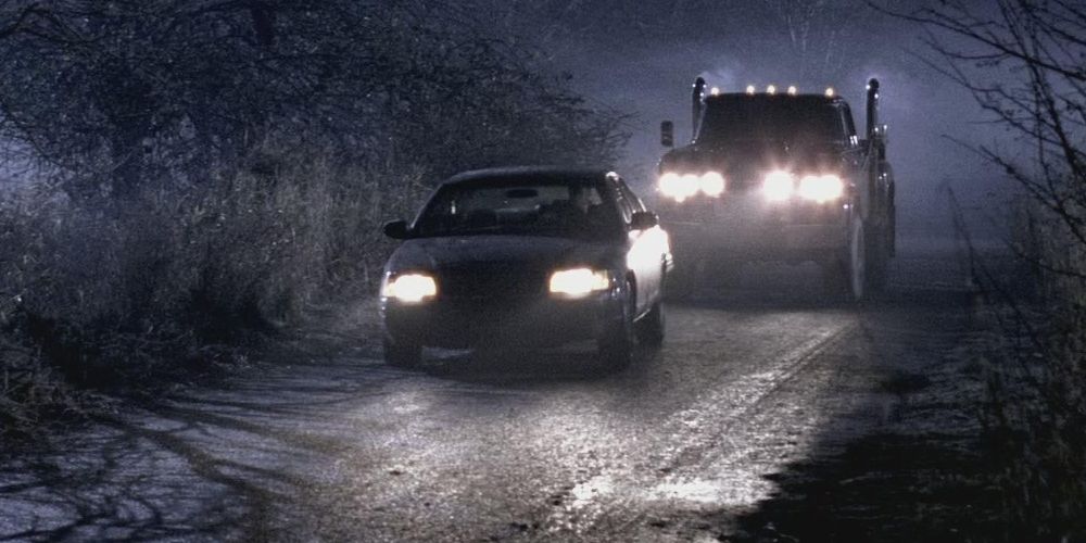 A ghost truck hunts it's victim in Supernatural