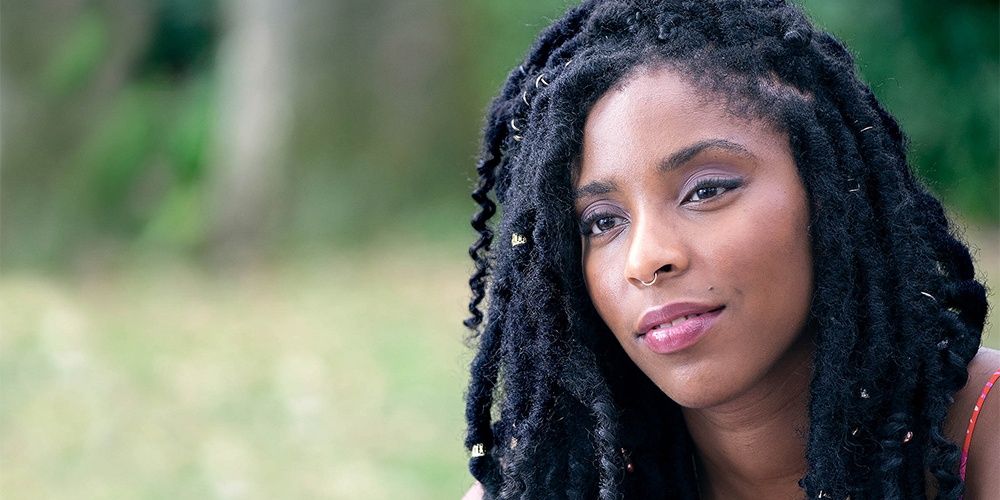 Jessica James looking sideways in The Incredible Jessica James
