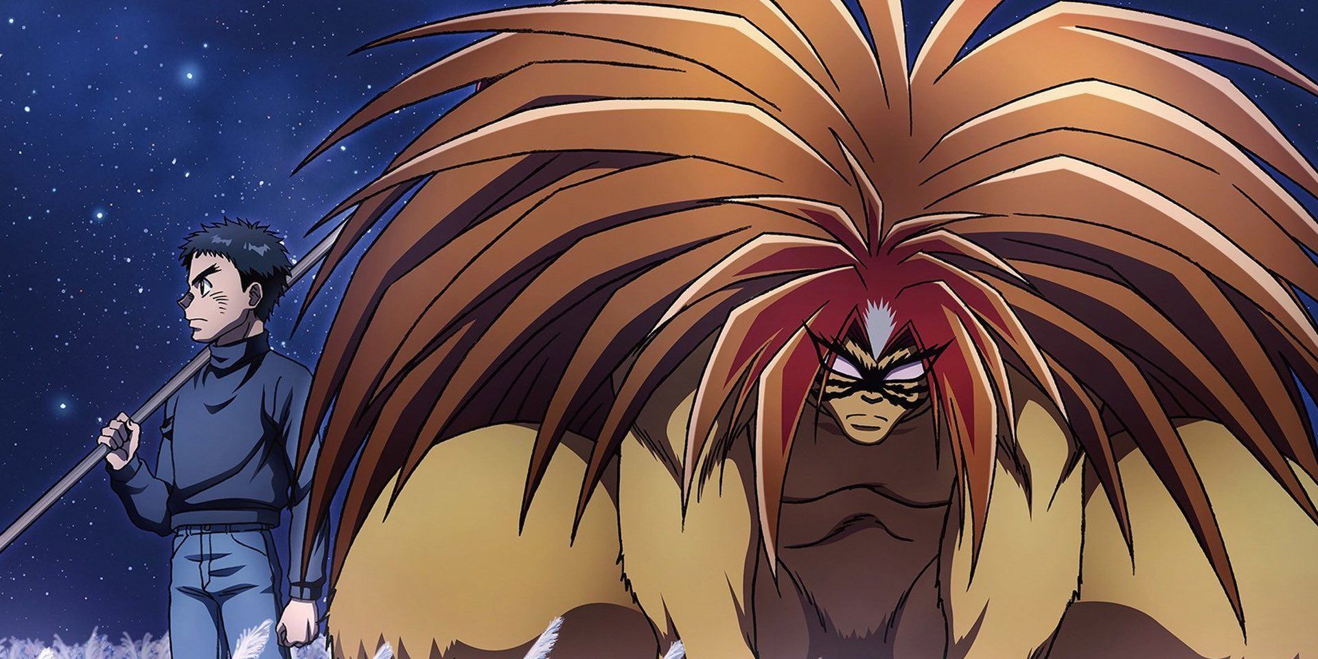 Characters from the anime series Ushio and Tora.