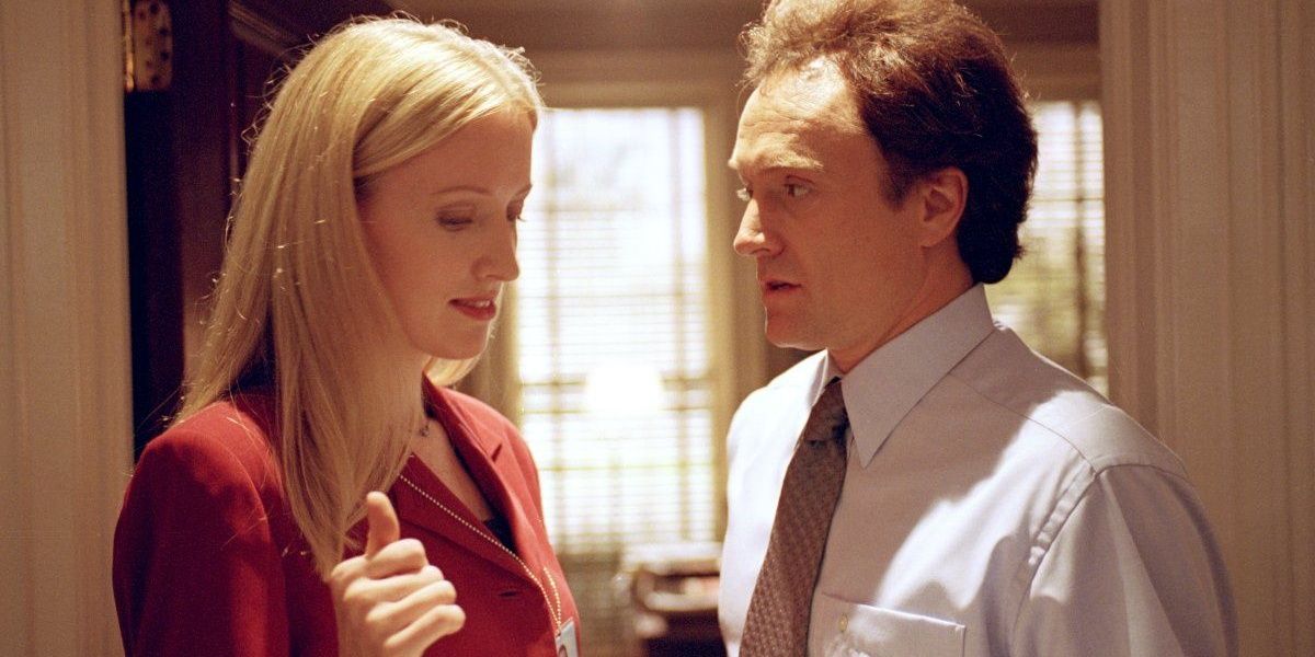 Donna and Josh in The West Wing