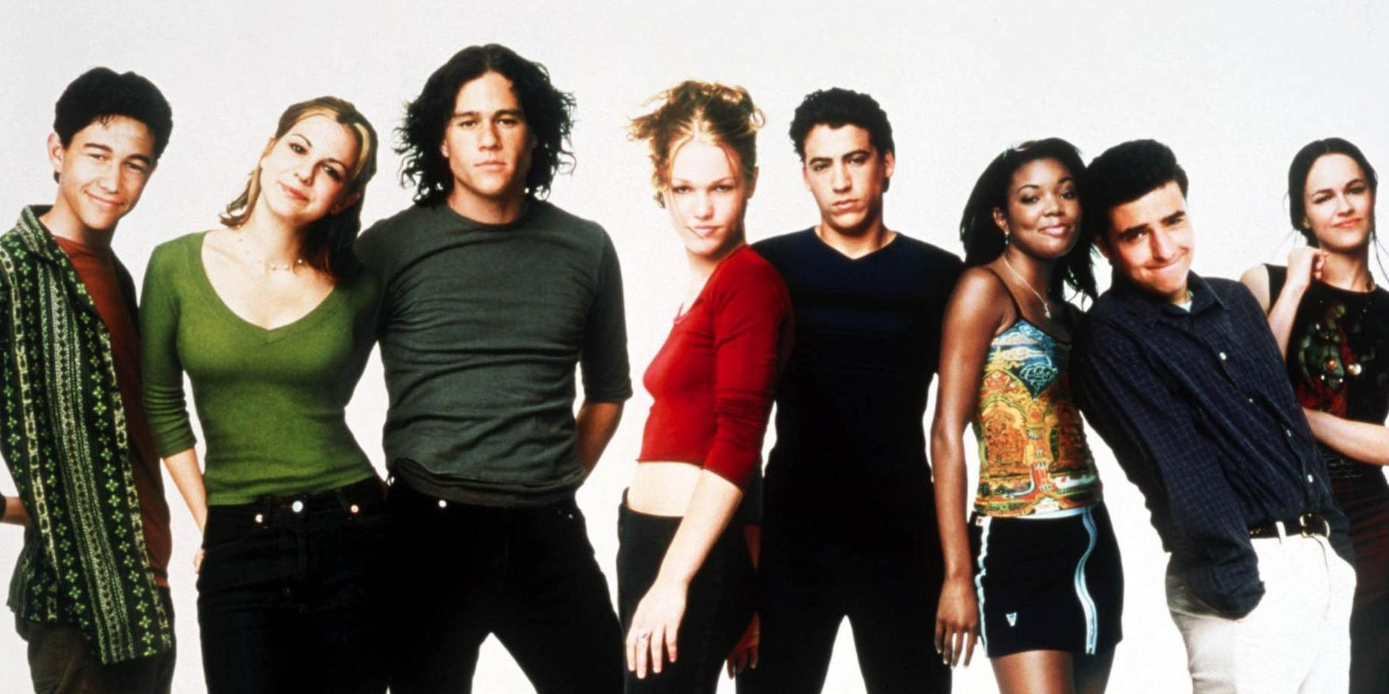 The cast of 10 Things I Hate About You.