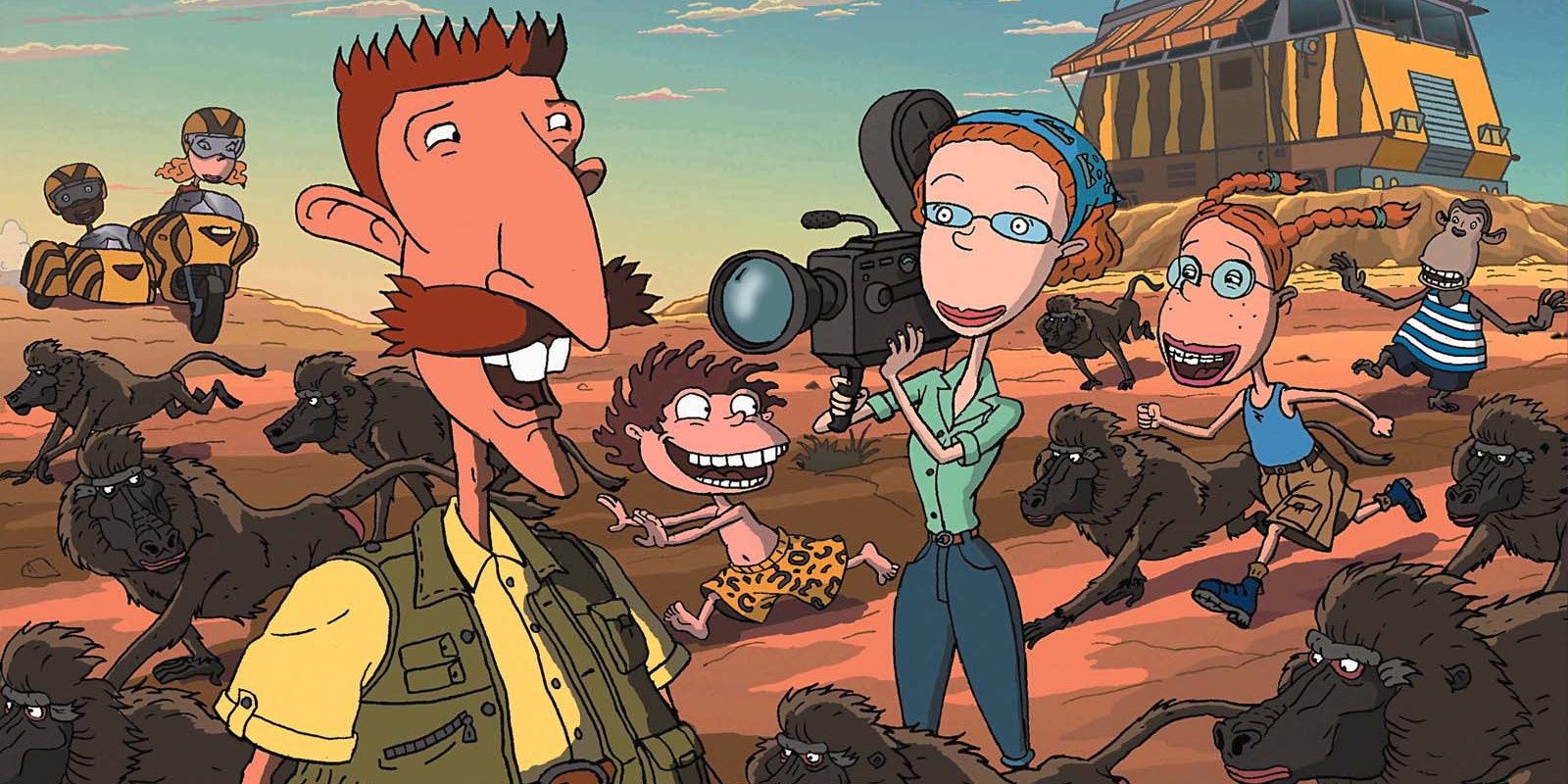 The Wild Thornberrys run across the outback