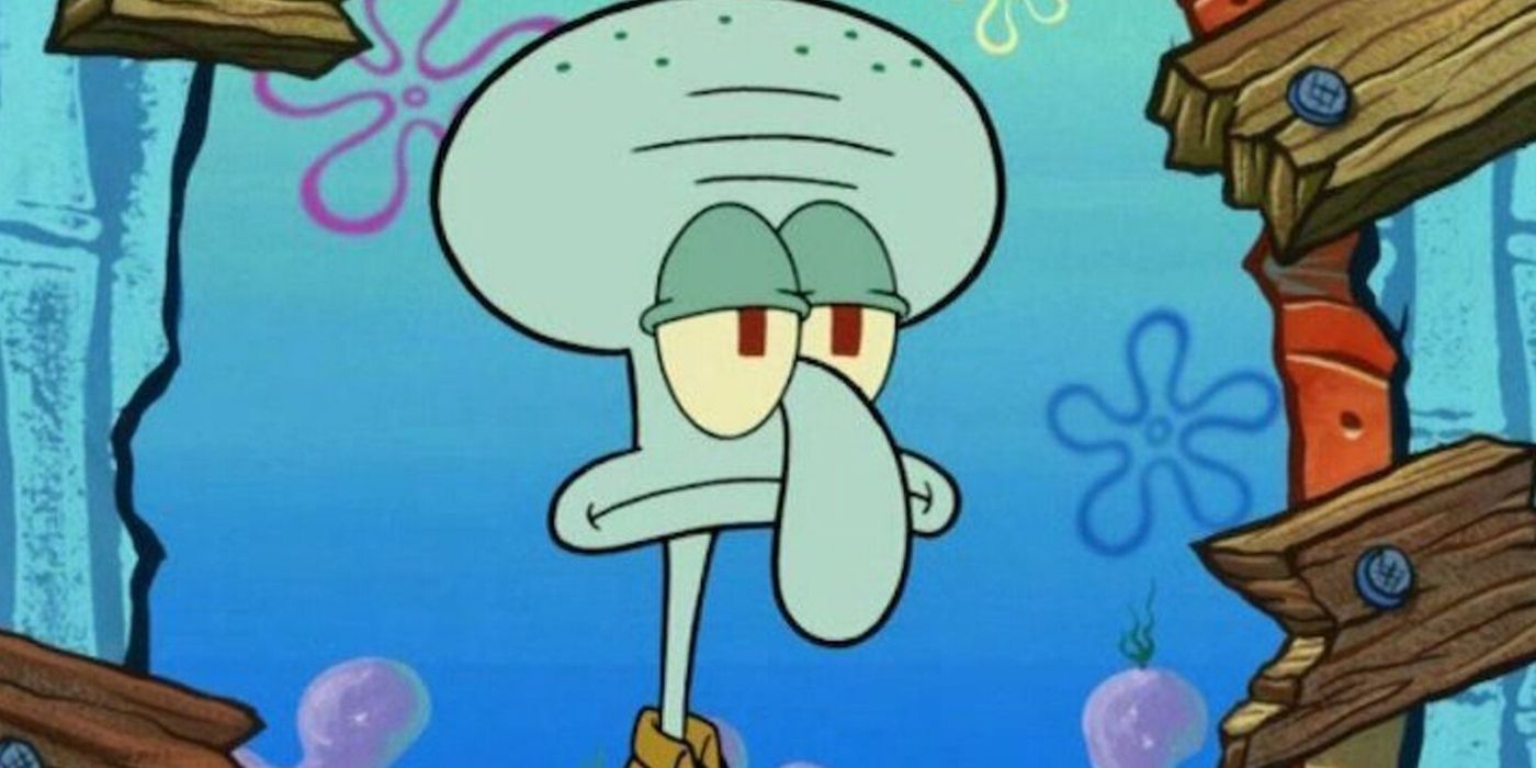 Squidward from SpongeBob.