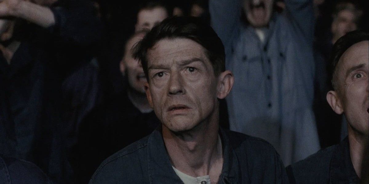 John Hurt looking up in 1984