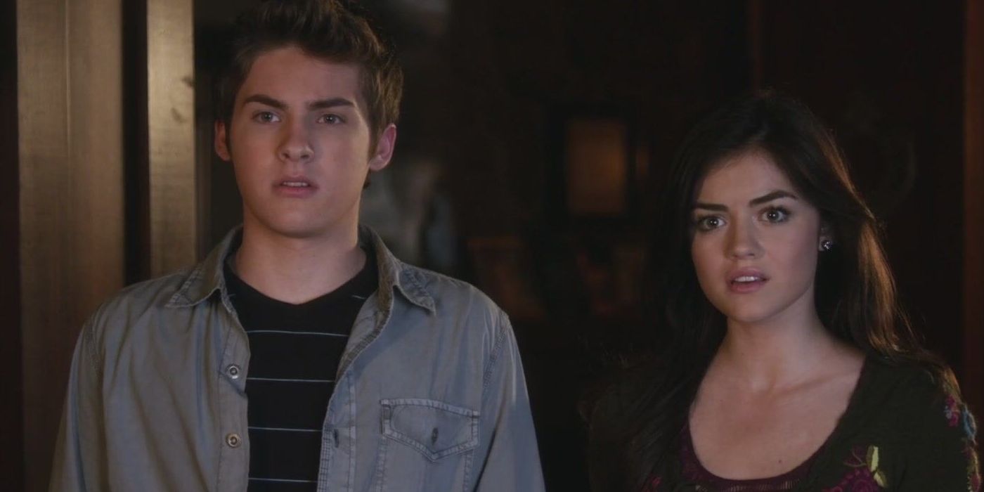 Mike and Aria on Pretty Little Liars