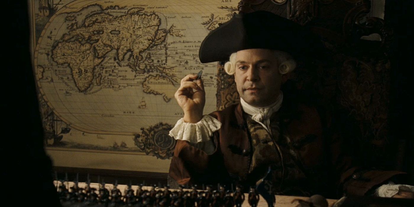Cutler Beckett in Pirates of the Caribbean 