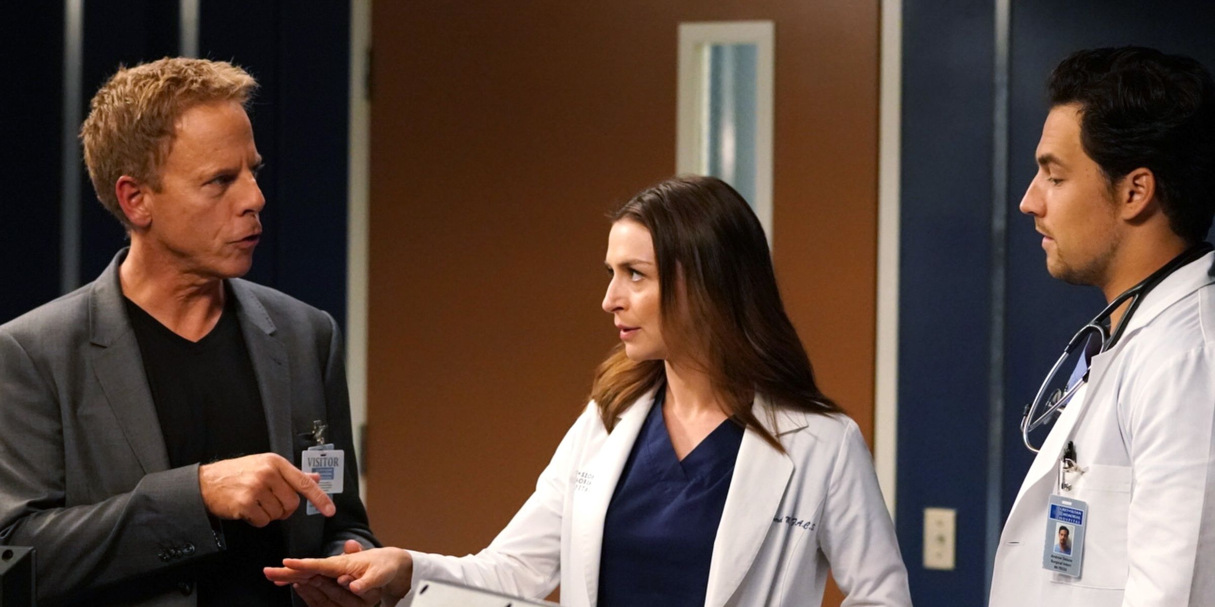 Tom with Amelia and DeLuca