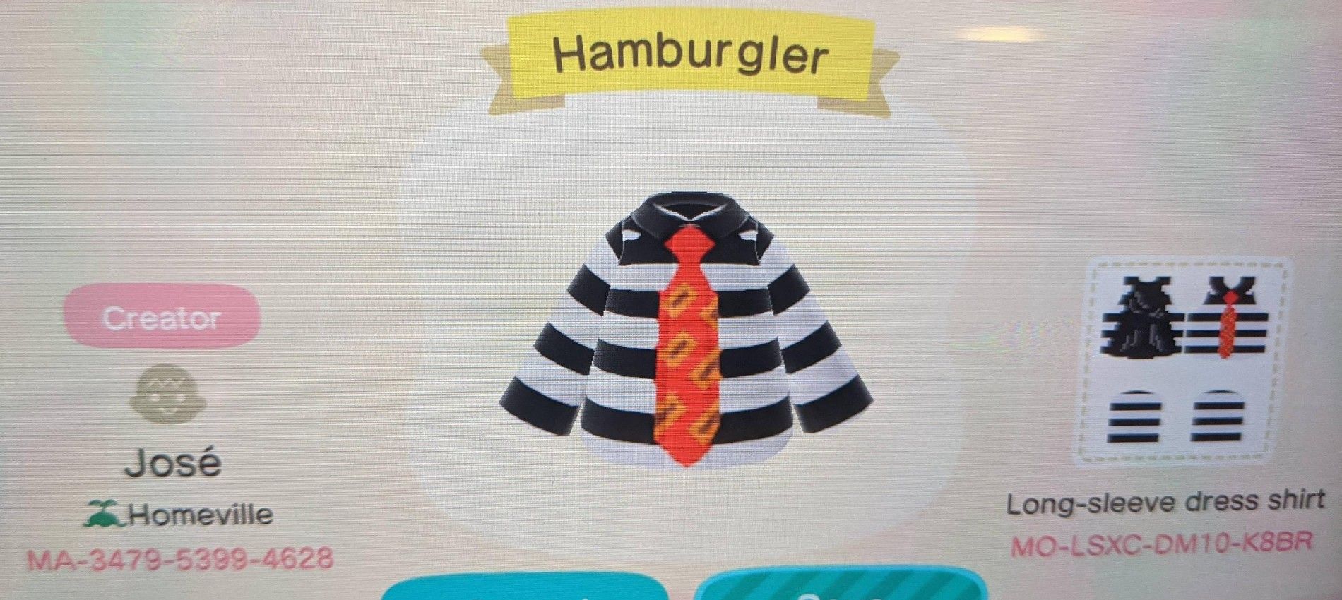 Animal Crossing Hamburgler