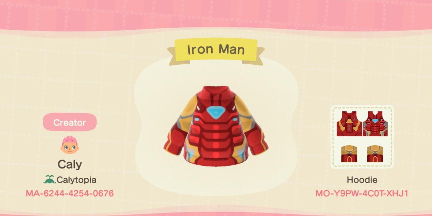 Animal Crossing Iron Man