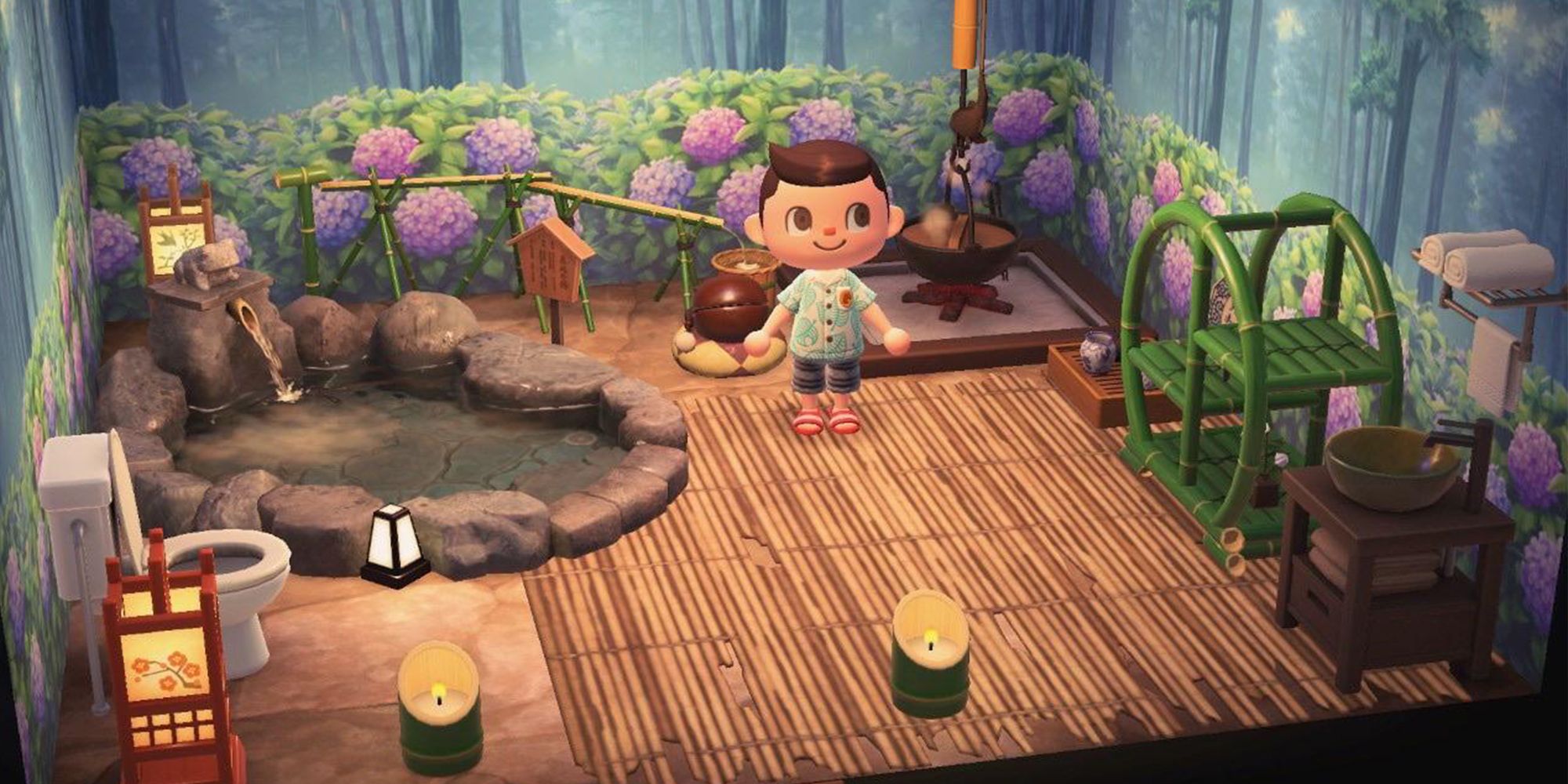 Animal Crossing: New Horizons - The Perfect Bathroom (Design Tips & Tricks)