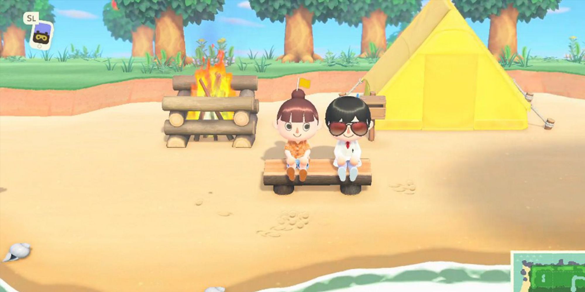 Animal Crossing New Horizons Campers