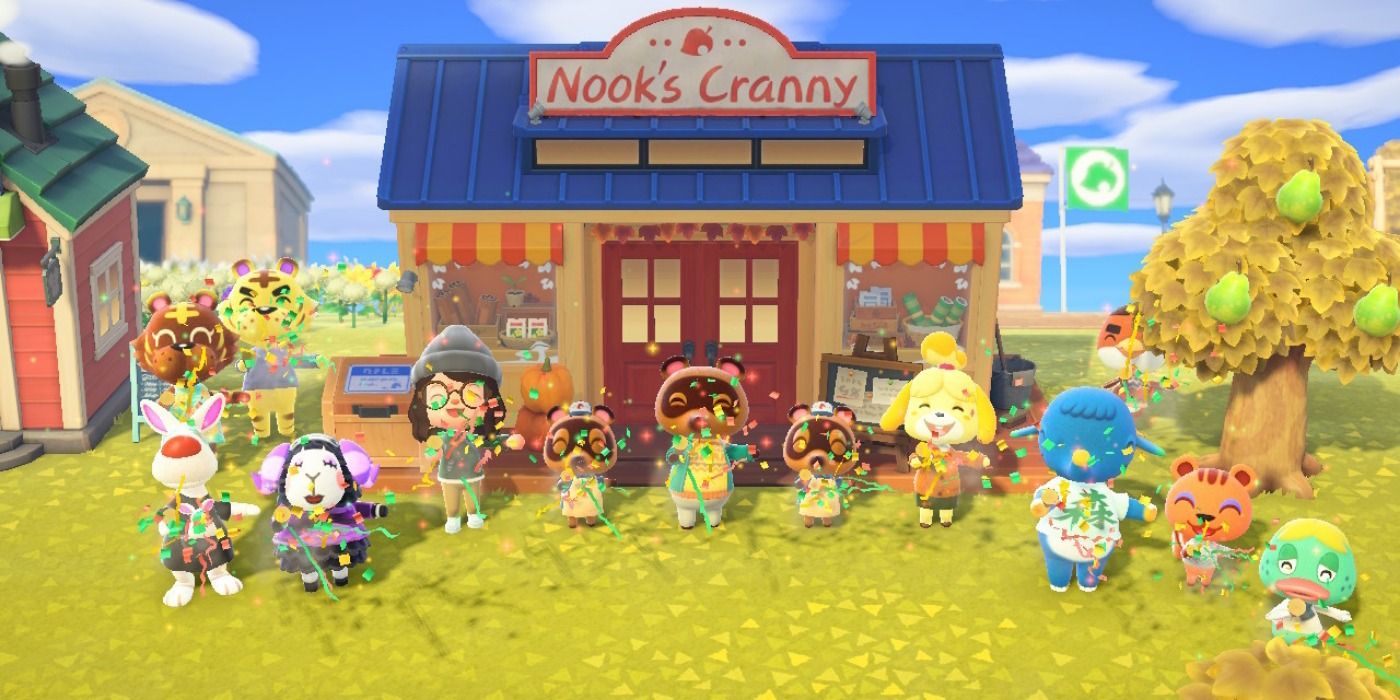 Animal Crossing New Horizons Uprgading Nook’s Cranny