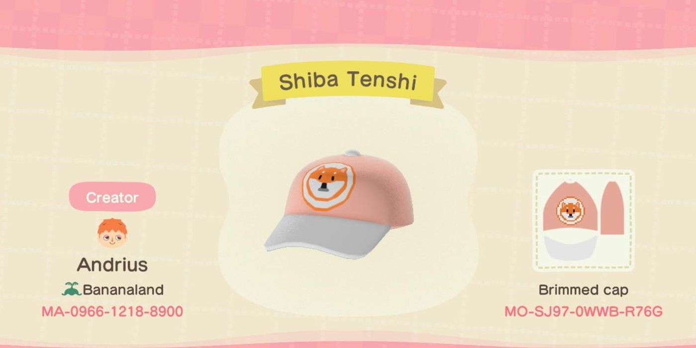 Animal Crossing Shiba Hat