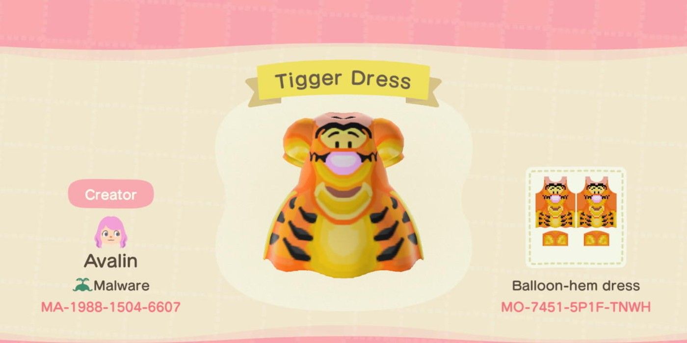 Animal Crossing Tigger