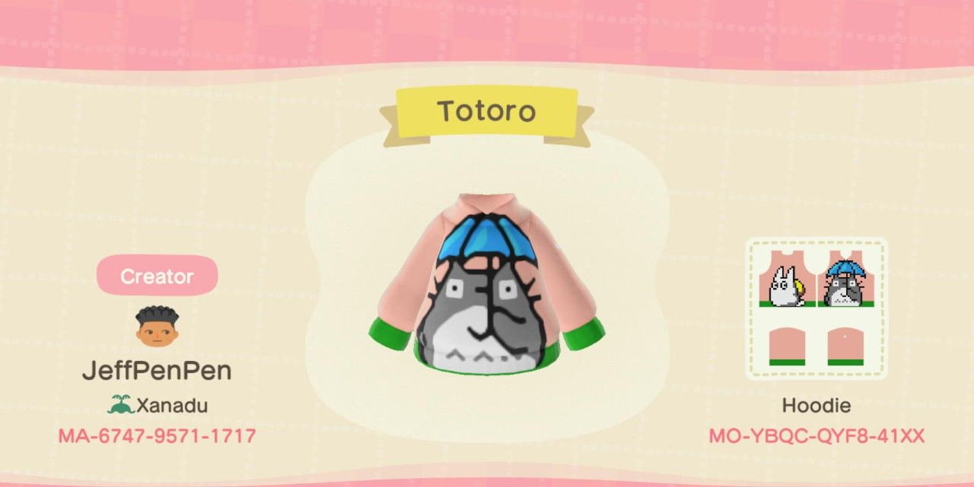 Animal Crossing Totoro