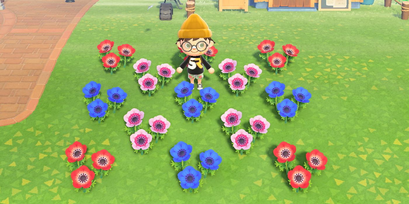 Animal Crossing breed hybrid flowers
