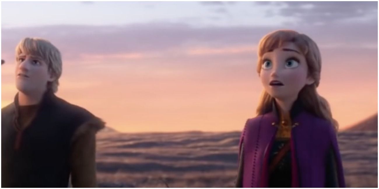 Kristoff and Anna in Frozen 2