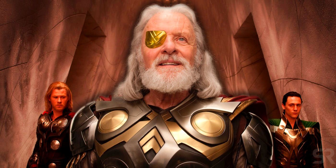 Anthony Hopkins as Odin in Thor Movie