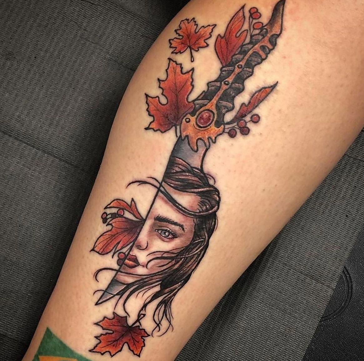POV: You get the Cherry Blossom Spine Tattoo you have been planning on... |  TikTok