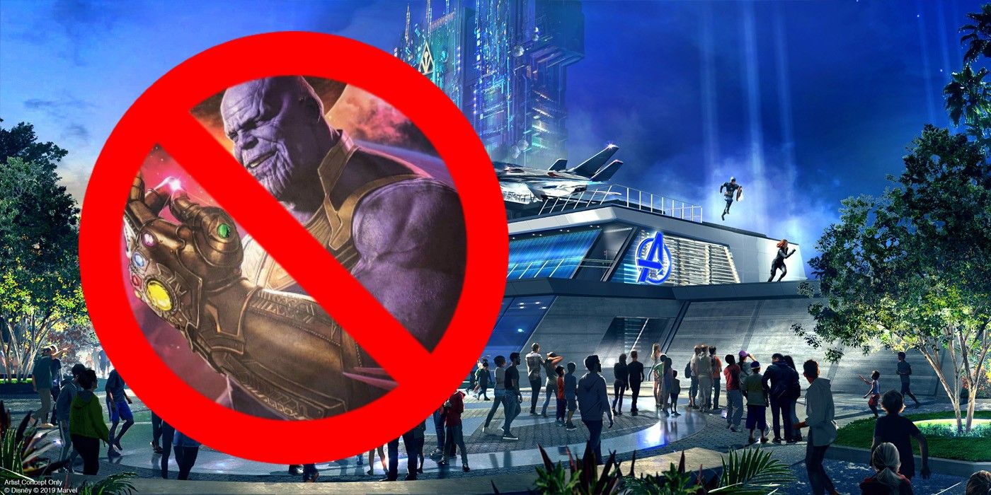 Avengers Campus Disney Parks No Thanos Snap