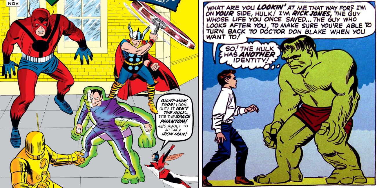 Avengers Comic Hulk Donald Blake Mistake