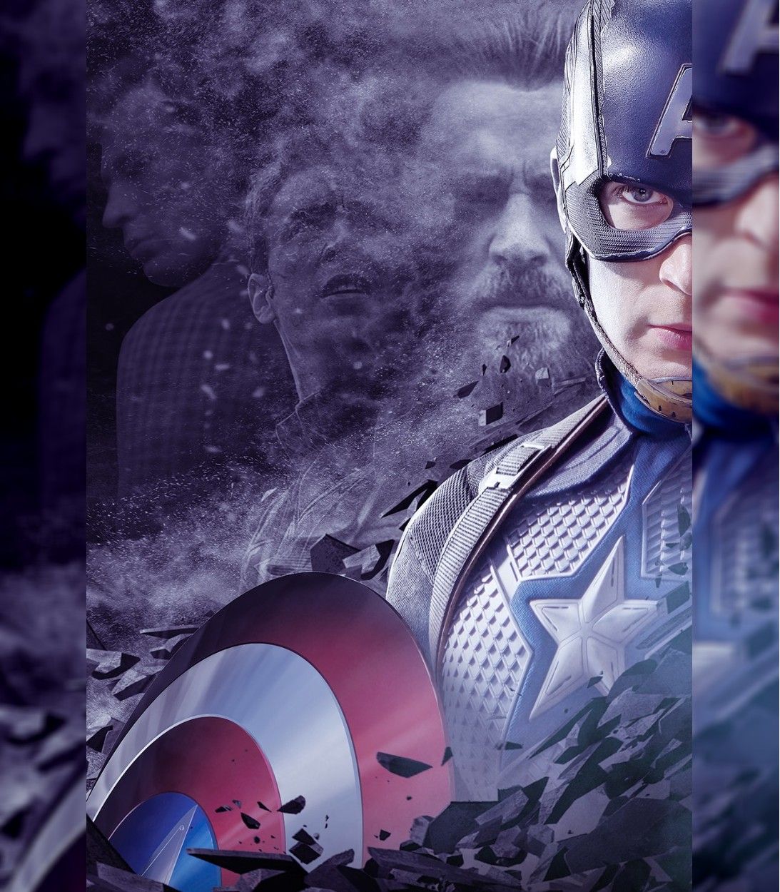 Avengers Endgame Character Posters By BossLogic Captain America