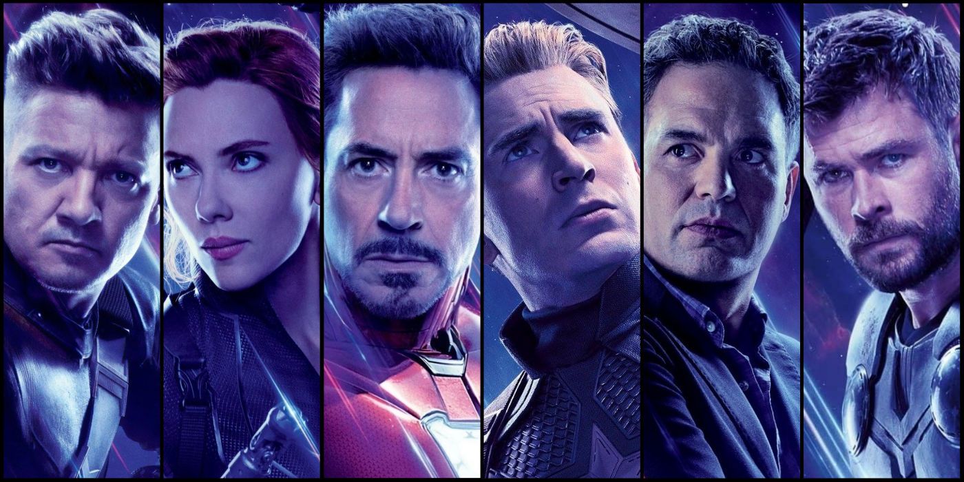 The members of the Avengers