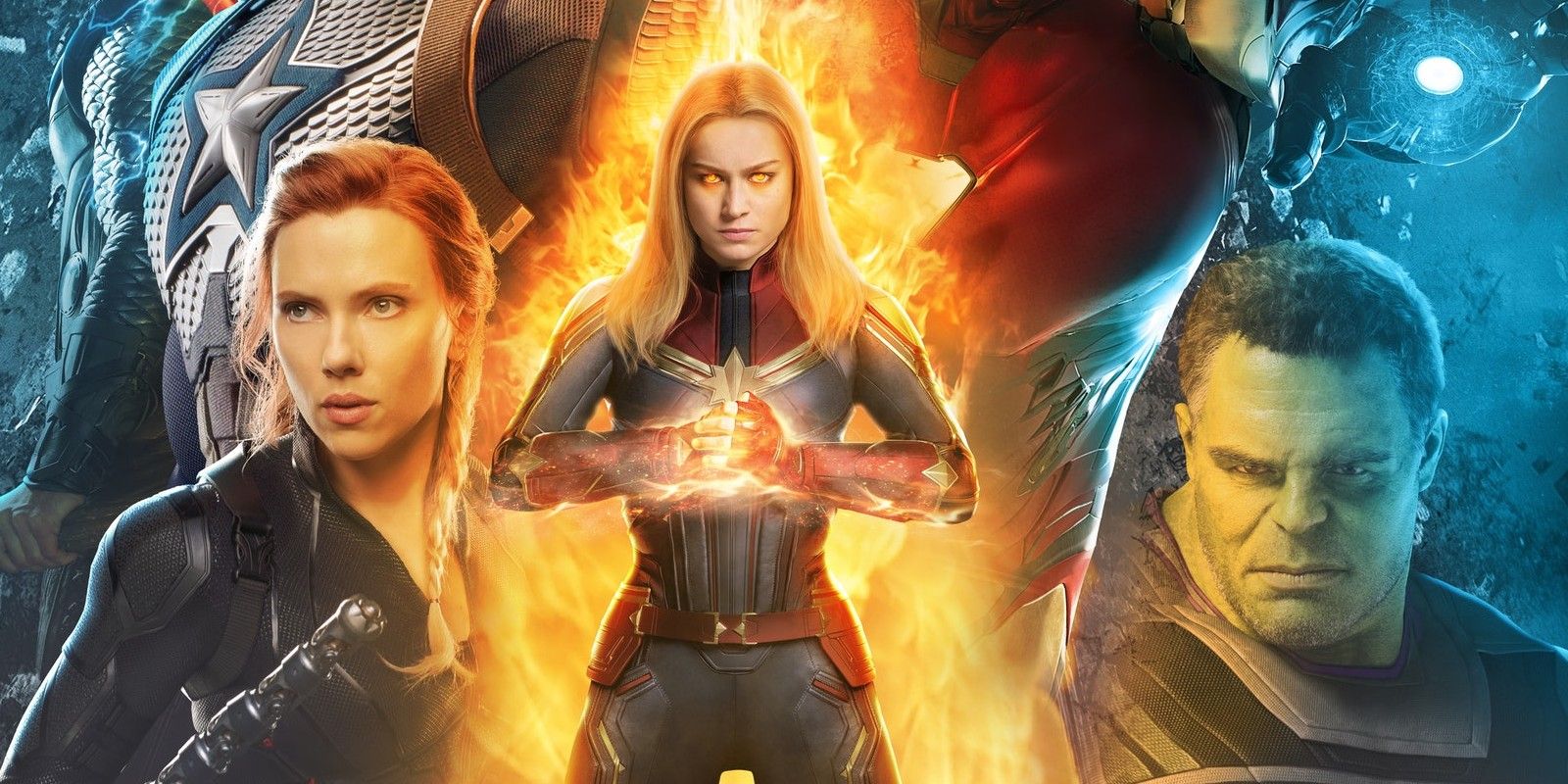 Avengers Endgame alternate poster header